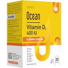 Orevio Vitamin D3 400 Iu 130 Puf Oral Sprey (1 x 20 Ml)