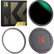 Store Nd Filtre 82 mm Gri Filtre ND1000 (10 Stop) Manyetik Objektif Kapaklı 82 mm