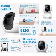 Store C200, 1080P Full Hd, Hareket Tespit ve Takibi, 360°, 9m Gece Görüşü, Çift Yönlü Sesli Iletişim, Sesli Alarm, Bulut/yerel Depolama, Bebek Ağlaması Tespiti, Iç Mekan Wi-Fi Güvenlik Kamerası