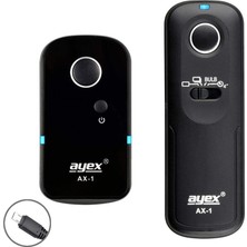 Store Ax-1 S2 Kablosuz Kumanda Sony A6500, A6300, A6000, A5100, A5000 Ile Uyumlu