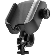 Orevio JR-ZS431 Bike Phone Mount; Adjustable Universal Holder For Smartphones, Secure And Durable Design, Easy Installation, Black