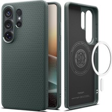 Store Galaxy S26 Ultra ile Uyumlu Magnet Kılıf Liquid Air Mag Fit Abyss Green - ACS11026