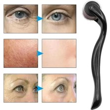 Store Dermaroller Titanyum 540 Iğneli 1 mm Saç Kaş Sakal Serum Kullanıma Uygun