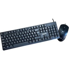 Orevio Kablolu Standart Q Klavye ve Mouse Seti