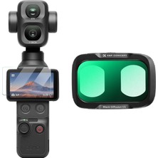 Store Djı Osmo Pocket 4p ile Uyumlu Black-Mist 1/4 Filtre Kiti