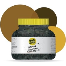 Orevio Organik Salamura Siyah Zeytin (1200 G), 2024 Hasatı