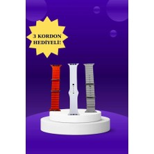 Store Akıllı Saat Arama Görüşme Bildirim Görme Uyku ve Sağlık Takibi Nabız Ölçer 3 Kordon Hediyeli