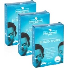 Orevio Burun Nefes Bandı, 3 Adet, Horlama Azaltıcı, Standart, RITUEL.0001, Beyaz