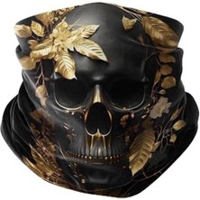 Orevio Bebo Store Extreme Spor Motor ve Bisiklet Kullananlara Özel Desenli Buff Boyunluk Bandana Balaklava, 12032024-9