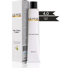 Store Lilafix Krem Profesyonel Tüp Saç Boyası 60ML - 4.0 Kahve Krem