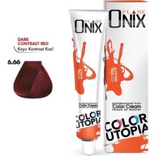 Store Tüp Saç Boyası 60 ml Profesyonel Krem Boya - 6/66 Koyu Kontrast Kızıl
