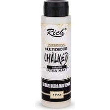 Orevio Ultra Matt Chalked Vernik; 500 Cc, Bordo, Su Bazlı