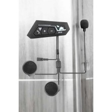 Store Interkom Intercom Kask Kulaklık BT22 Bluetooth Motosiklet Kulaklık 5.0 Bluetooth