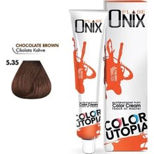 Store Tüp Saç Boyası 60 ml Profesyonel Krem Boya - 5/35 Çikolata Kahve