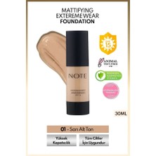 Store Spf 15 Mat Kapatıcı Fondöten - 01 Beige