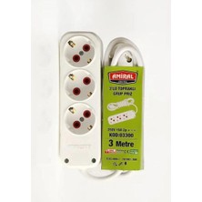 Store Düz 3 M Priz