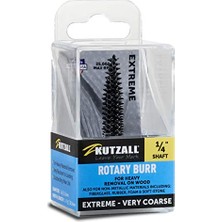 Orevio Aşırı Konik Döner Çapak; 1⁄4" Şaft, Çok Kaba, Bosch, Dewalt, Milwaukee, Makita Için Ağaç Işleme Eklentisi. Aşındırıcı Tungsten Karbür, 1⁄4" (6.3 Mm) Dia. x 1-1⁄2" (38.1 Mm) Uzunluk, TX-14C