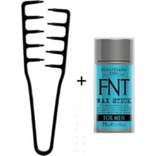 Orevio Hair Wax Stick 75 G, Saç Sabitleyici For Men + Mucizevi Tarak 2'li Set