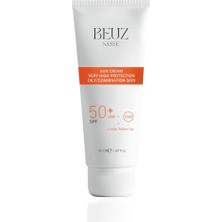 Orevio Yağlı ve Karma Ciltler Için Güneş Kremi ve Makyaj Bazı SPF50+ 50 ml