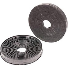 Orevio 16 cm Çapında Silverline, Lanova, Esty ve Kumtel Uyumlu Davlumbaz Karbon Filtresi, 2'li