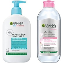 Orevio Saf&temiz Nemlendiren Temizleyici 250 ml ve Micellar Kusursuz Makyaj Temizleme Suyu 400 Ml, Cilt Bakım Seti
