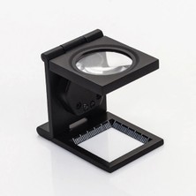Store 25X25 mm Full Çelik Kaplı Katlamalı Büyüteç TH9005B