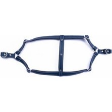 Store Konfor Ronin Deri Köpek Göğüs Tasması Royalblue 1,5X40 45 cm