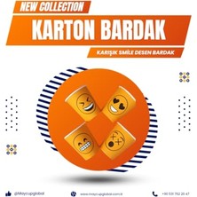 Orevio Bardak, 7 Oz Karton 300 Adet Karışık Desen