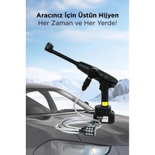 Store Akülü Şarjlı Yüksek Basınçlı Oto Araba Bahçe Yıkama,temizleme Su Sı