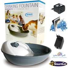 Store Pet Kedi Köpek Otomatik Su Kabı Gri 60 Oz 1,77 Lt