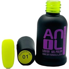 Orevio Kalıcı Oje Neon Renkler 10 ml 01, Dayanıklı ve Hızlı Kuruyan