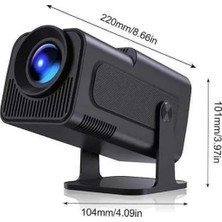 Store Çift Kollu Projeksiyon Taşınabilir Game Projektör Full Hd 1080P 4K Projeksiyon Gamepad