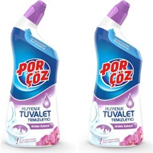 Orevio Tuvalet Temizleyici Jel Orkide Kokulu 750 ml 2'li Paket