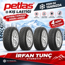 Petlas 195/65R15 91H Snowmaster 2 Kış Lastiği (Üretim Yılı: 2026 ) 4 Lü Takım