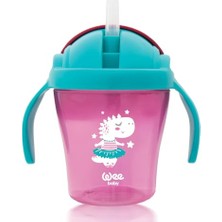 Orevio Pipetli Bardak 200 Ml, Pembe