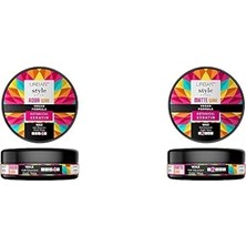Orevio Aqua Max Islak ve Sert Görünüm Waxı 100 ml ile Doğal Mat Görünümlü Esnek Tutuşlu Wax 100 ml