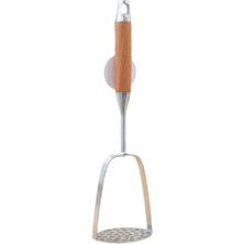 Store Ahşap Saplı Çelik Patates Ezici
