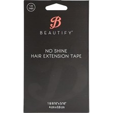 Orevio No Shine Tape Tabs Hair Extension - Bant Kaynak Bandı 1 & 9/16'' x 5/16'' (4 cm x 0,8 Cm) 120 Adet