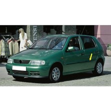 Orevio Vw Polo Hatchback 1994-1999 Sol Arka Kapı Orta Çıtası, Siyah 6N4853753A