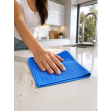 Store Profesyonel Mikrofiber Temizlik Bezi Çok Amaçlı Yüksek Emici Çizmeyen Temizlik Bezi 40X40 cm