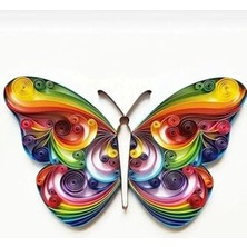 Orevio Aymagnet Ince; Quiling Seti, Kıvırma Sanatı, Kağıt Katlama, Quilling (1 Adet)