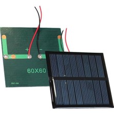 Store GP-18279 Öğrenciler Için 4.2 Volt - 0.6 Watt 60X60MM Solar Güneş Paneli