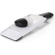 Orevio Good Grips Paslanmaz Çelik Bıçaklı Sebze Dilimleyicisi/el Dilimleyicisi, Beyaz