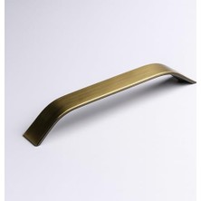 Orevio Volga Antik Sarı Metal Mutfak Dolabı Dolap Kulpları Kapak Kulbu Kulpu Mobilya Çekmece, (160 mm 16 Cm)