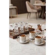Store 6'lı Cam Kahve Yanı Bardağı - 50CC Shot Bardağı