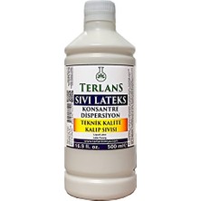 Orevio Terlans Sıvı Lateks Konsantre Kalıp Sıvısı Teknik Kalite, 500 ml