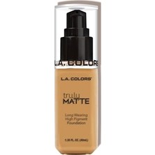 Orevio Truly Matte Fondöten, Golden Beige, 40 ml