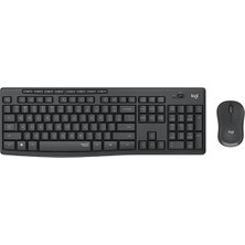 Store Logitech MK295 Q Tr Siyah Kablosuz Klavye Mouse Set