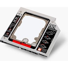 Orevio DK-AC-DSOSD12,12.7 mm Notebook Için Ekstra Sata HDD Yuvası