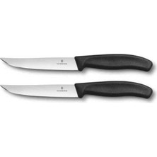 Store Swiss Classic 12CM Düz Biftek Bıçağı, Siyah, Blisterli